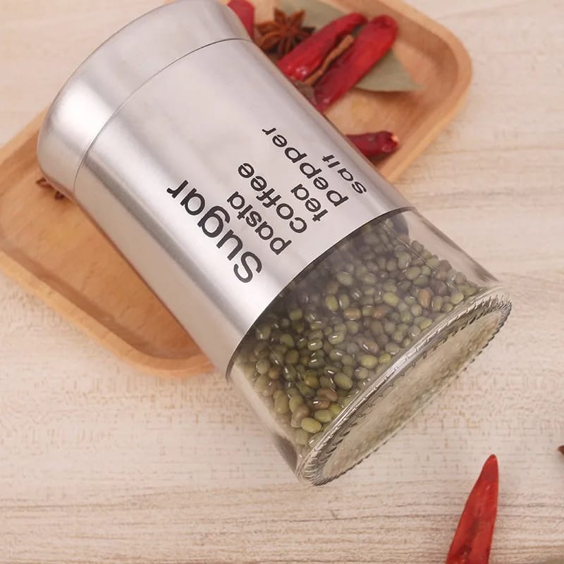 Airtight Glass Storage Jar Set (3 Pcs) - All-In-One Store Pakistan