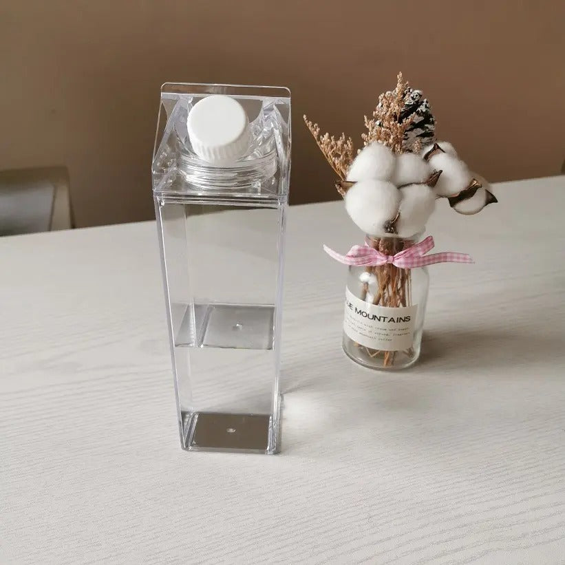 Multipurpose Creative Square Plastic Bottle - All-In-One Store Pakistan