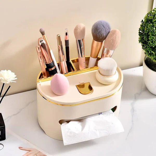 Glamora Cosmetic & Tissue Organizer - All-In-One Store Pakistan