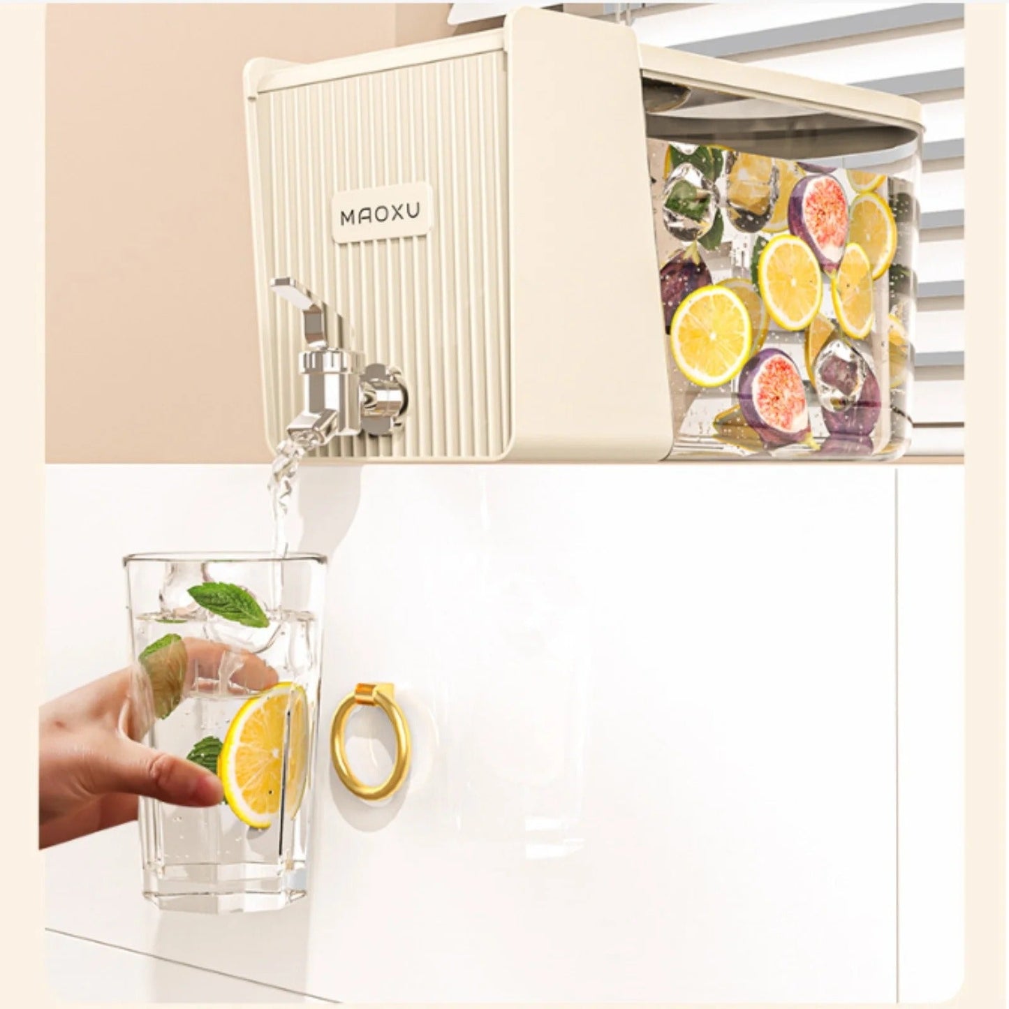 Beverage Dispenser with Faucet - Ideal for Refrigerators - All-In-One Store Pakistan