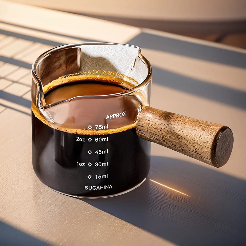 PurePour Glass Measuring Cup with Handle - All-In-One Store Pakistan
