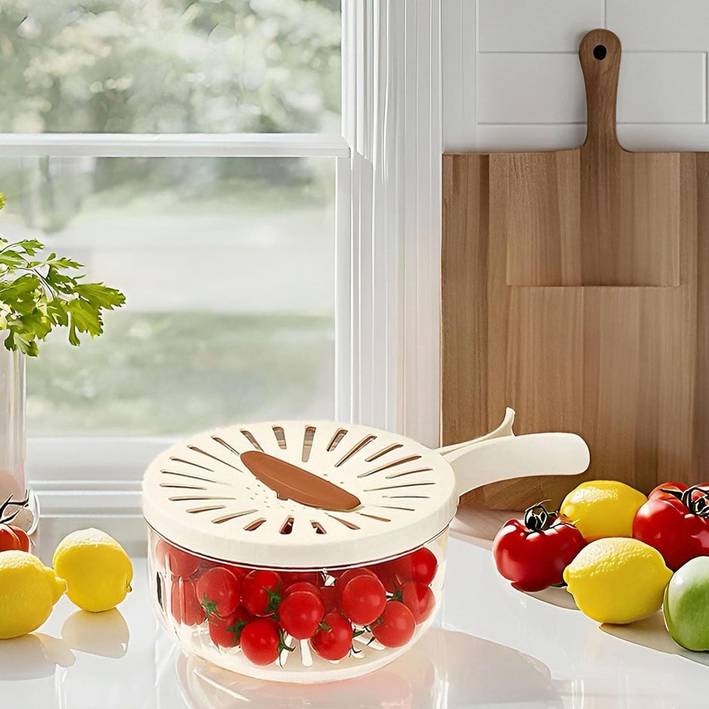 RinseMate 2-in-1 Drain & Storage Bowl - All-In-One Store Pakistan