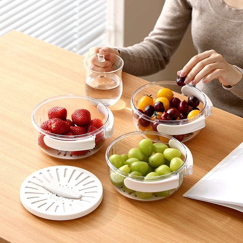 RinseMate 2-in-1 Drain & Storage Bowl - All-In-One Store Pakistan