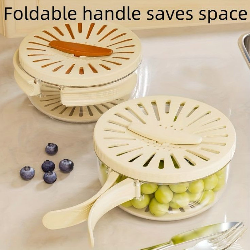 RinseMate 2-in-1 Drain & Storage Bowl - All-In-One Store Pakistan