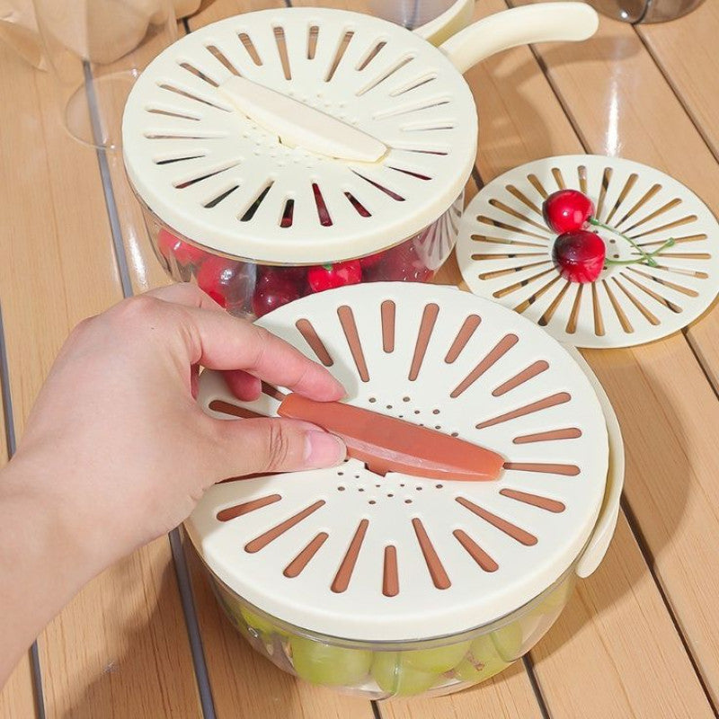 RinseMate 2-in-1 Drain & Storage Bowl - All-In-One Store Pakistan