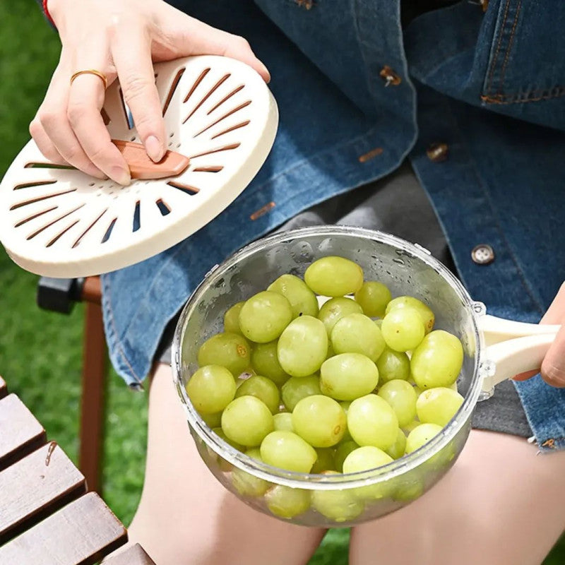 RinseMate 2-in-1 Drain & Storage Bowl - All-In-One Store Pakistan