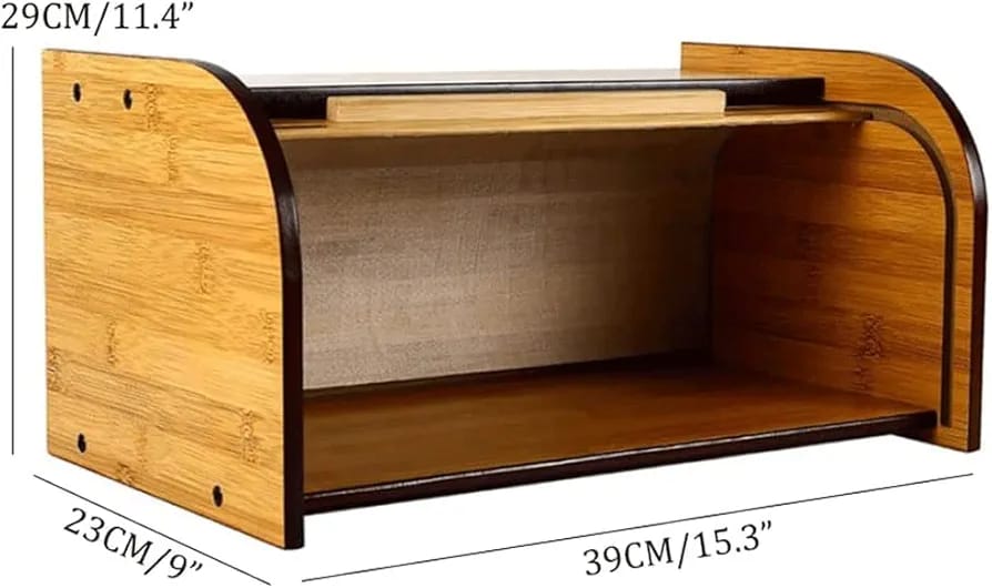 Wooden Bread Storage Box - All-In-One Store Pakistan