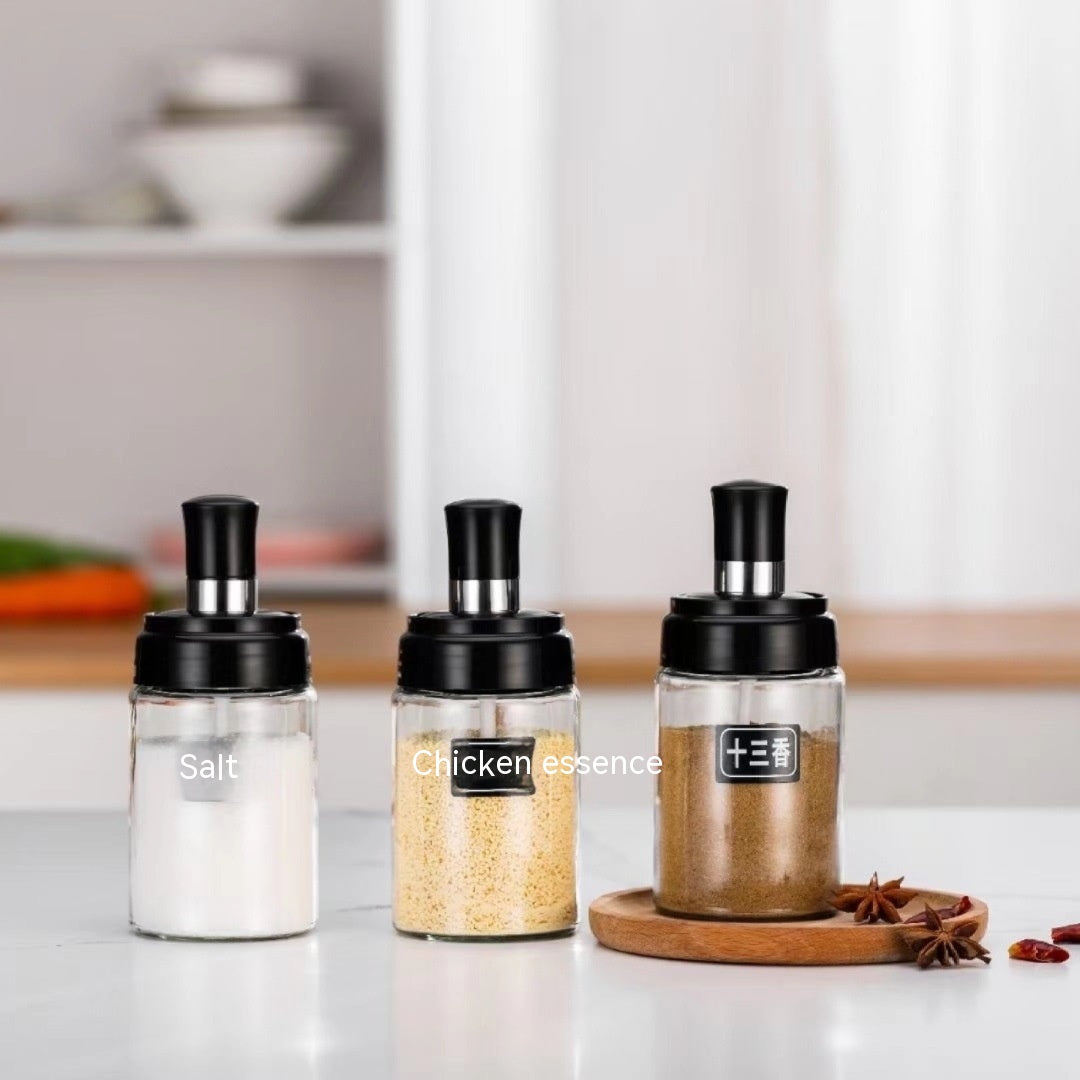 5 piece Set Oil Bottle and Spice Jar - All-In-One Store Pakistan