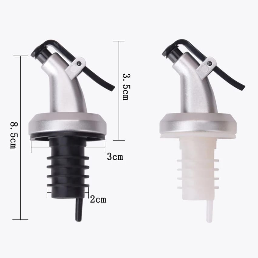 2-piece Glass Oil Bottle - All-In-One Store Pakistan