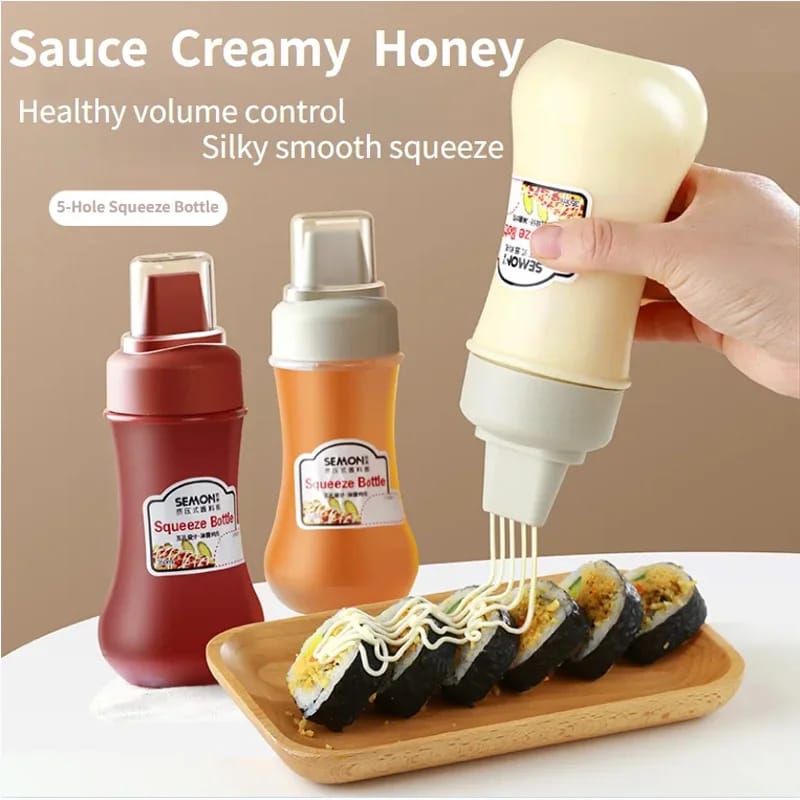 Multi-purpose squeeze sauce bottle - All-In-One Store Pakistan