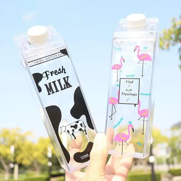 Multipurpose Creative Square Plastic Bottle - All-In-One Store Pakistan