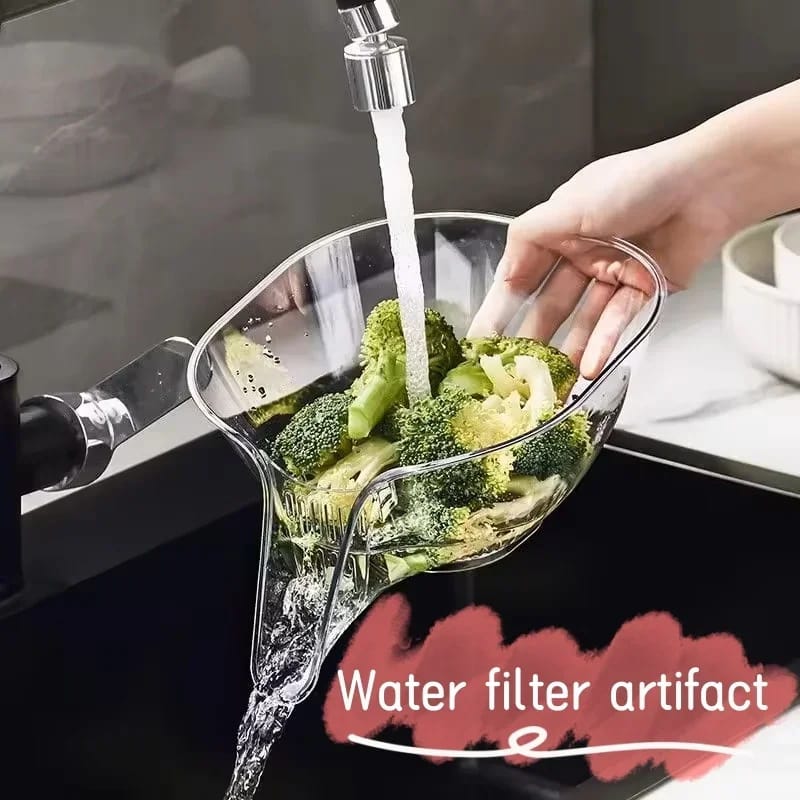 Clear Multi-functional Drain Basket - All-In-One Store Pakistan
