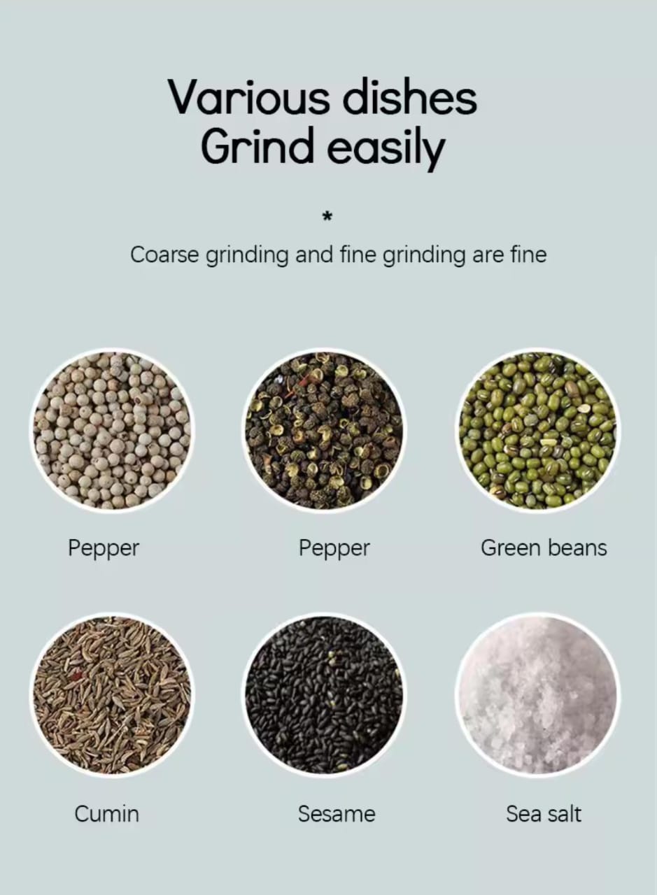 Electric salt & pepper Grinder - All-In-One Store Pakistan