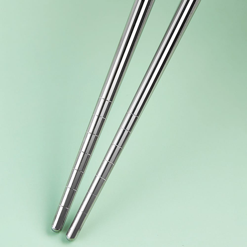 Stainless Steel Chopsticks (5 Pairs) - All-In-One Store Pakistan