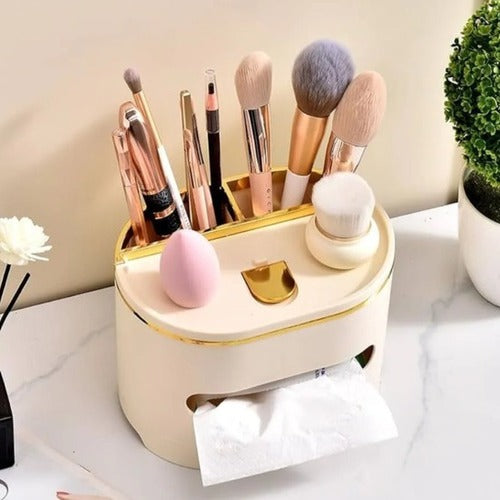 Glamora Cosmetic & Tissue Organizer - All-In-One Store Pakistan