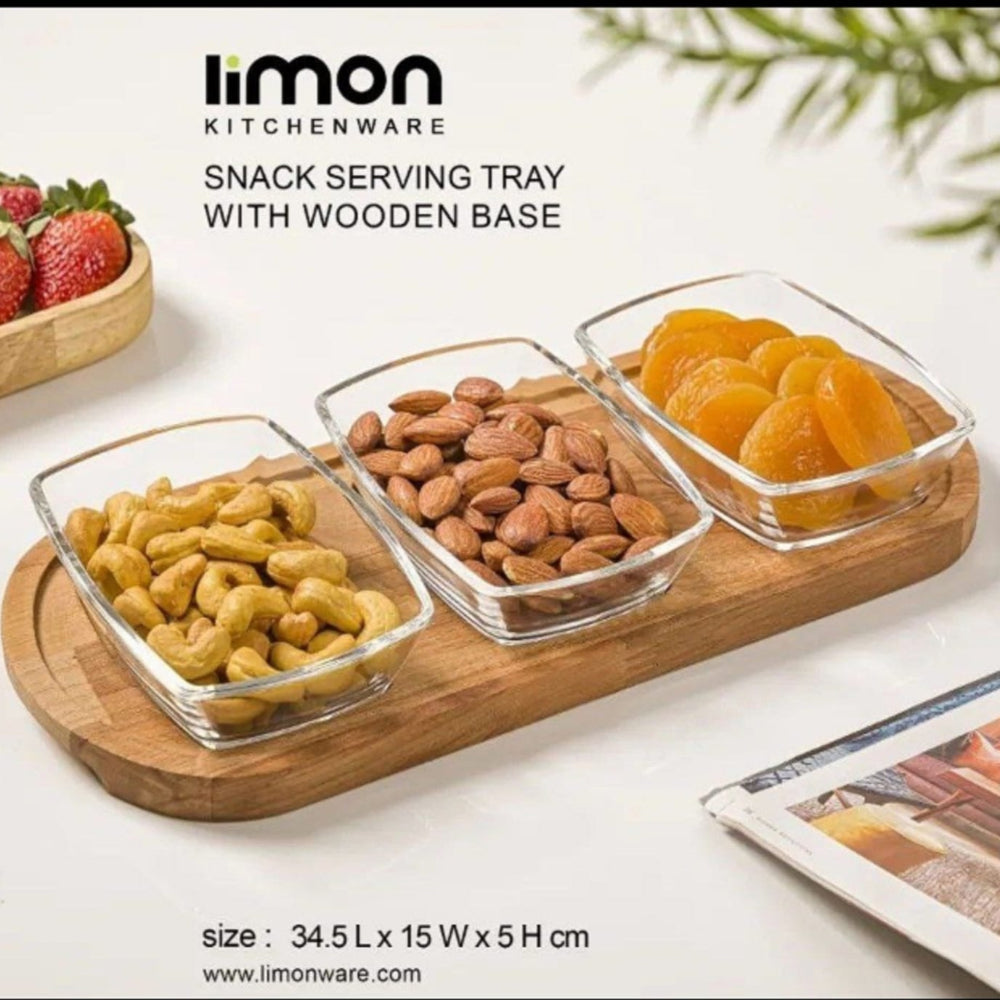 EleganTray Snack & Serving Set by Limon - All-In-One Store Pakistan