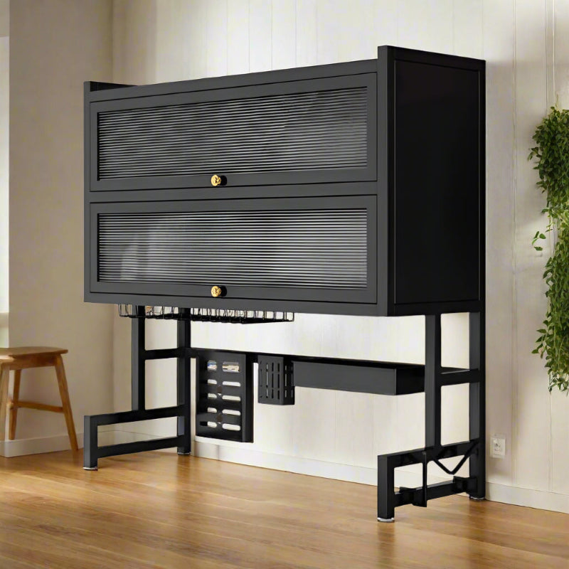Double Cabin DishDry & Organizer Rack - All-In-One Store Pakistan