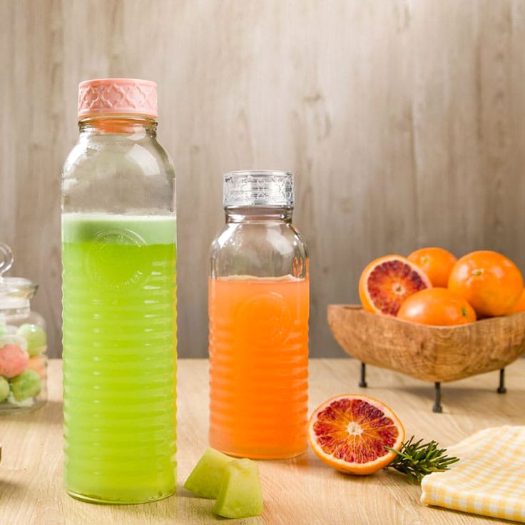 Rustic Charm Glass Bottle by Limon - All-In-One Store Pakistan