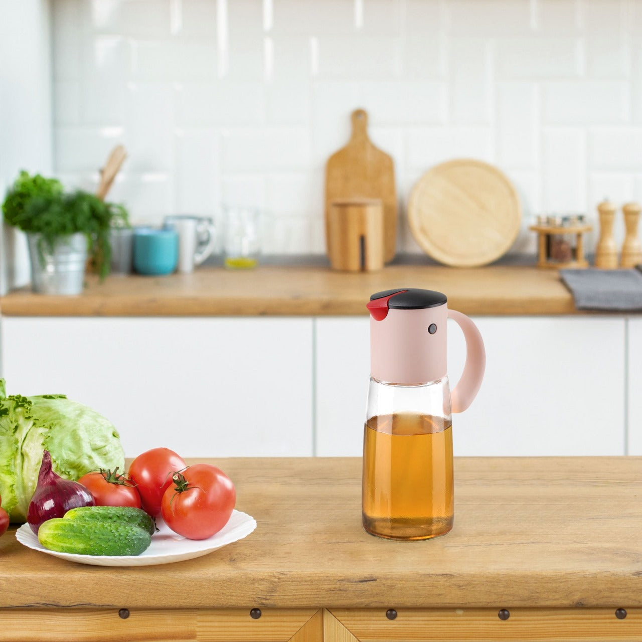 Graceful Pour Oil Dispenser with Handle (2289) By Limon - All-In-One Store Pakistan