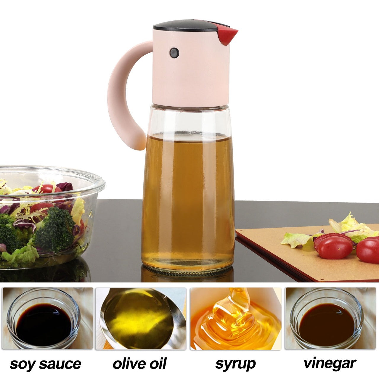 Graceful Pour Oil Dispenser with Handle (2289) By Limon - All-In-One Store Pakistan