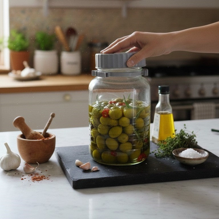 CanisterPro – Sturdy Airtight Glass Canister by Limon - All-In-One Store Pakistan