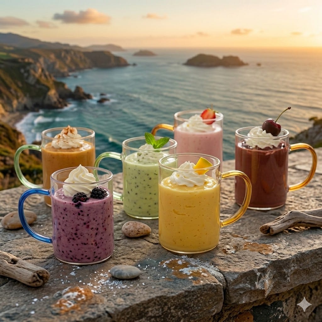 6-Pcs Glass Mug Set (1166) - All-In-One Store Pakistan