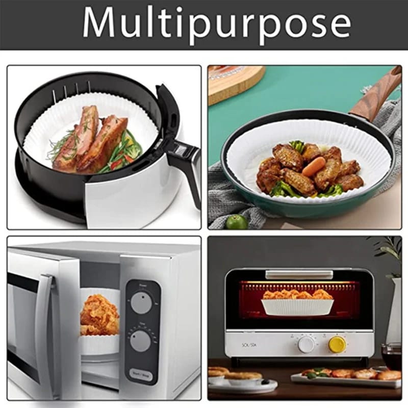 Air Fryer Disposable Paper (Pack of 50) - All-In-One Store Pakistan