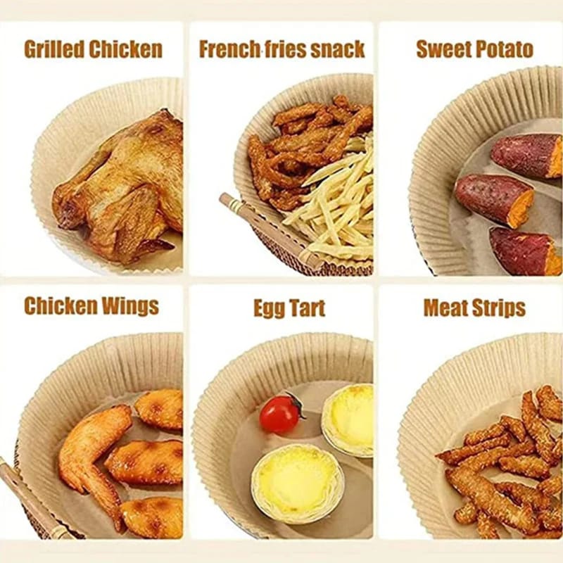 Air Fryer Disposable Paper (Pack of 50) - All-In-One Store Pakistan