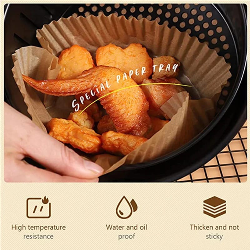 Air Fryer Disposable Paper (Pack of 50) - All-In-One Store Pakistan