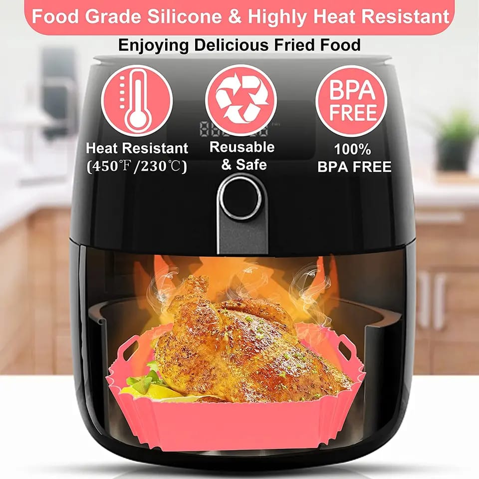 Air Fryer Silicone Reusable Mold - All-In-One Store Pakistan
