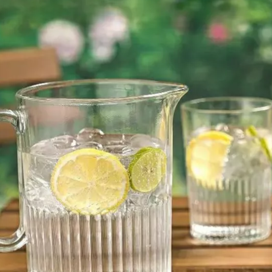 Premium Glass Jug (1L) with Handle (2228) by Limon - All-In-One Store Pakistan