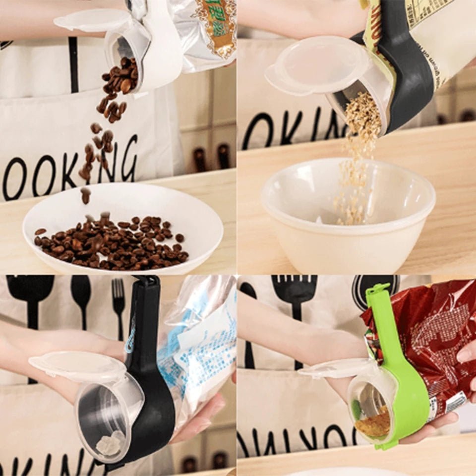 Food Storage Sealing Clips with Pour Spouts - All-In-One Store Pakistan