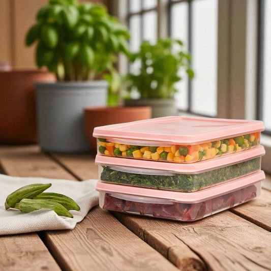 3Pcs Freezer Boxes (77035) by Limon - All-In-One Store Pakistan