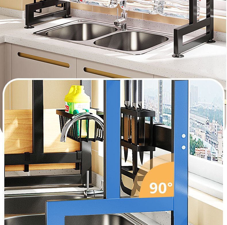 Multifunction Expandable Over Sink Rack - All-In-One Store Pakistan