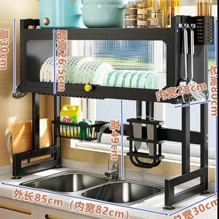 Multifunction Expandable Over Sink Rack - All-In-One Store Pakistan