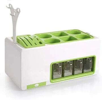 Multifunction Seasoning Rack & Knife Holder - All-In-One Store Pakistan