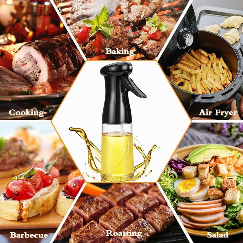 Press-Type Oil Spray Bottle - All-In-One Store Pakistan