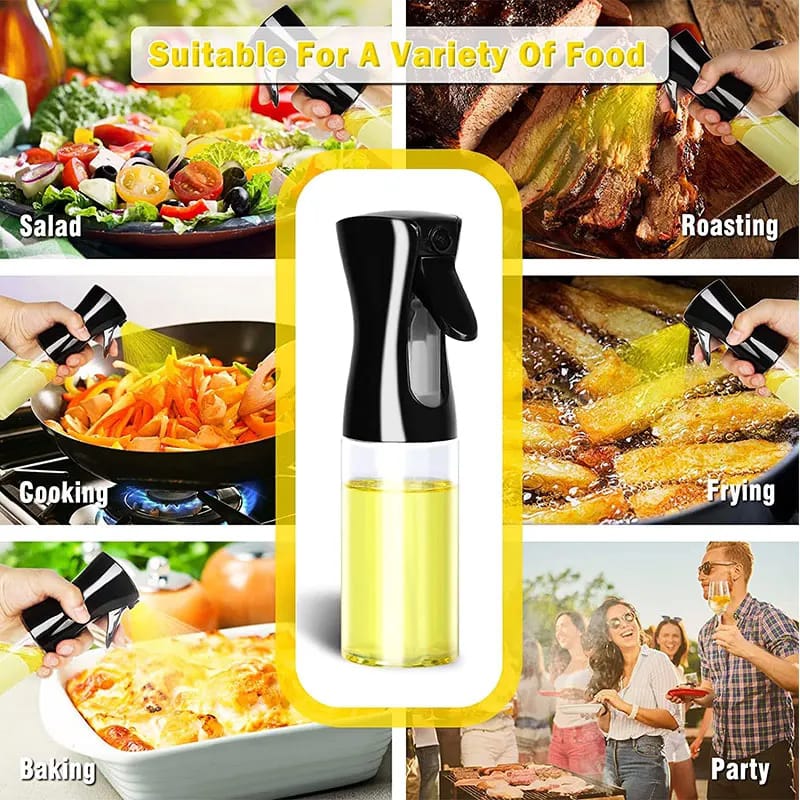 Press-Type Oil Spray Bottle - All-In-One Store Pakistan