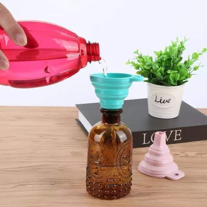 Silicone Foldable Funnel - All-In-One Store Pakistan