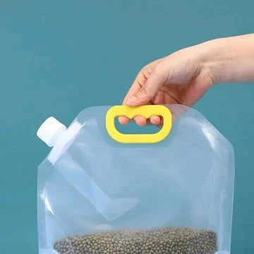Transparent Plastic Spout Pouch - All-In-One Store Pakistan