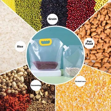 Transparent Plastic Spout Pouch - All-In-One Store Pakistan