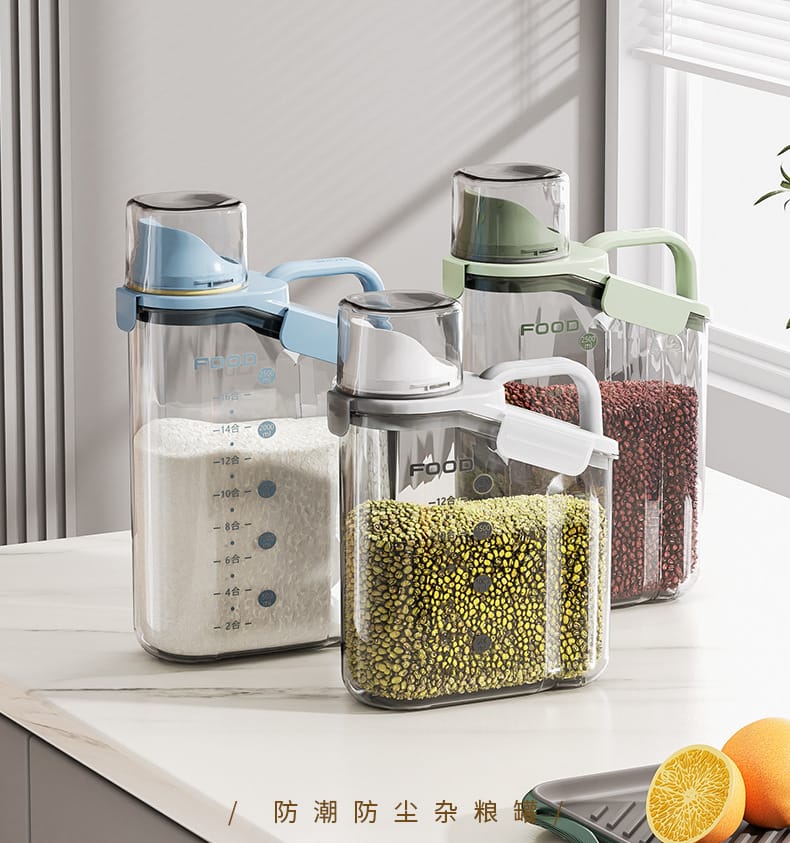 Transparent Sealed Storage Jar - All-In-One Store Pakistan