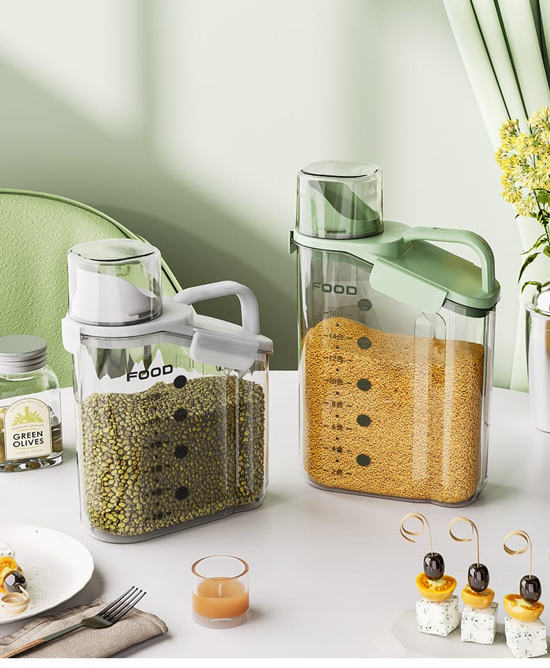 Transparent Sealed Storage Jar - All-In-One Store Pakistan