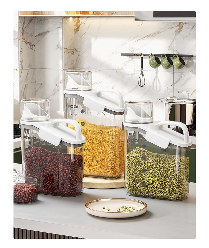 Transparent Sealed Storage Jar - All-In-One Store Pakistan