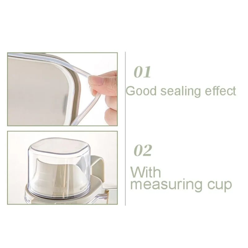 Transparent Sealed Storage Jar - All-In-One Store Pakistan