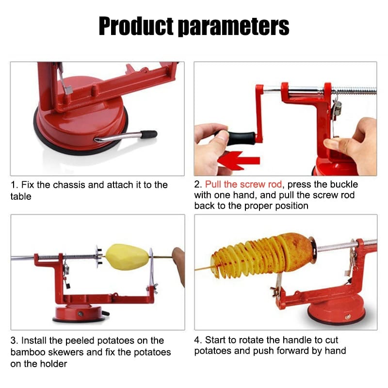 Twister Spiral Potato Cutter - All-In-One Store Pakistan