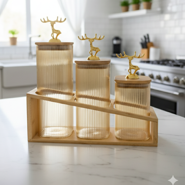 The Deerwood Canister Set (1116) - All-In-One Store Pakistan