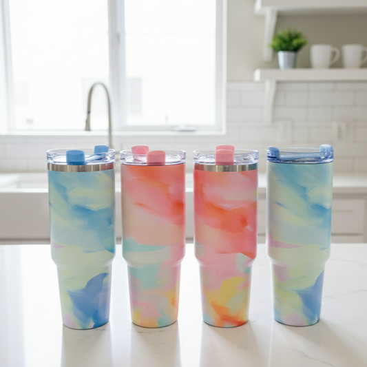 Pastel Breeze Tumbler | SUS 304 | 1200ml - All-In-One Store Pakistan